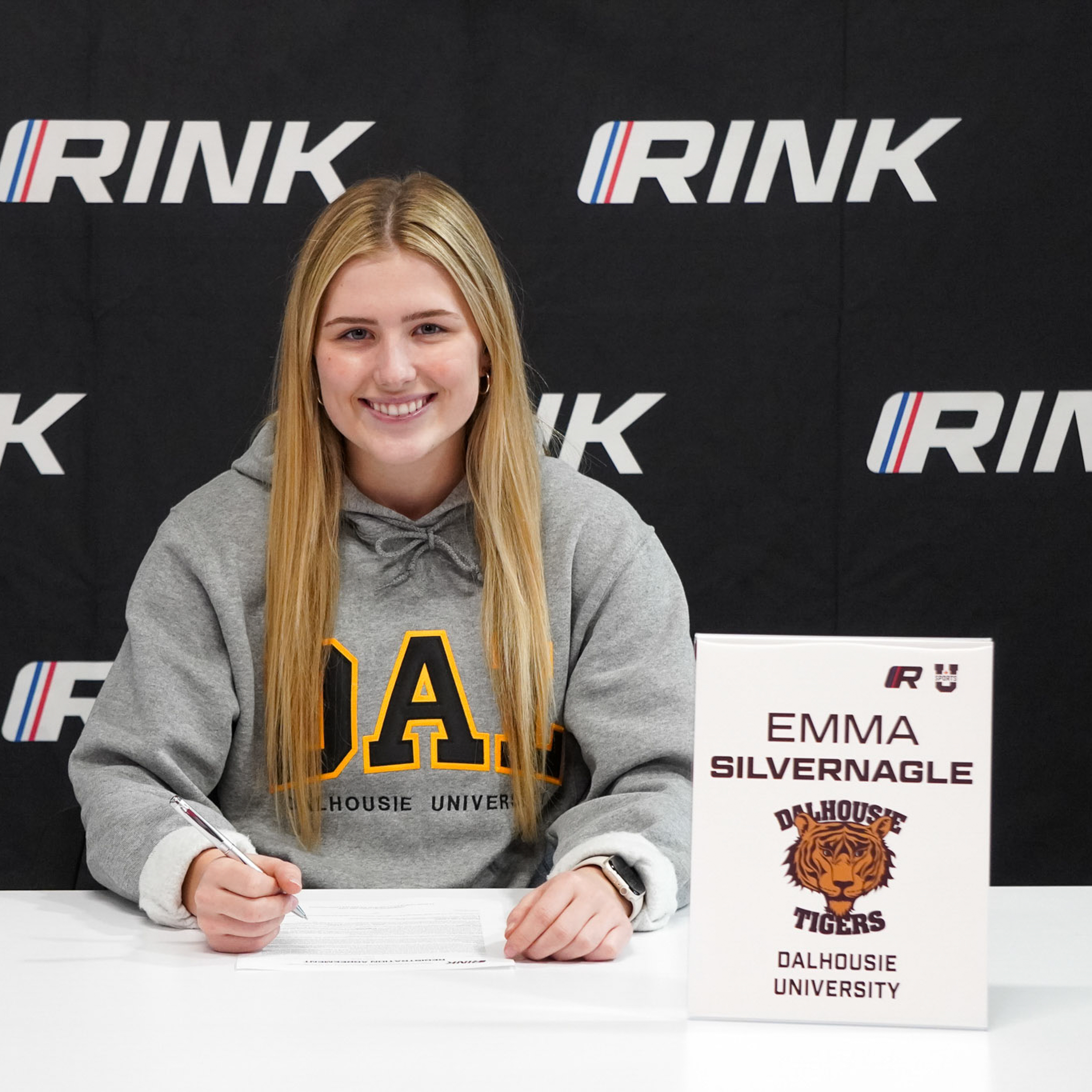 Maya Serdachny Female Hockey Player Shot