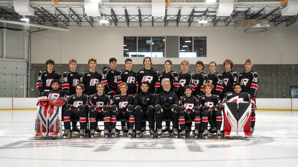 RINK Hockey Academy Kelowna U17 Prep Black Team Photo