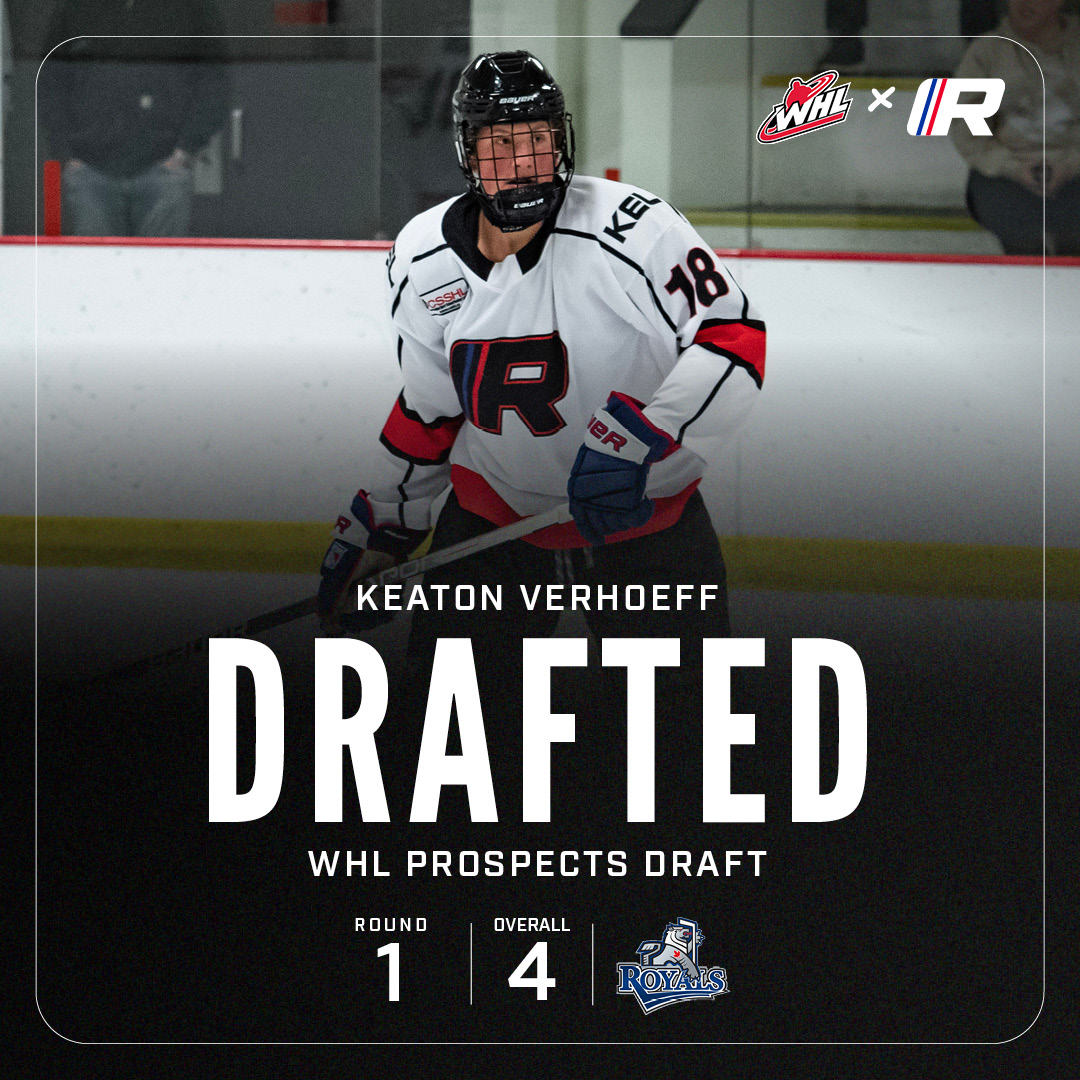 Keaton Verhoeff RINK Hockey Academy Kelowna WHL Prospects Draft 2023