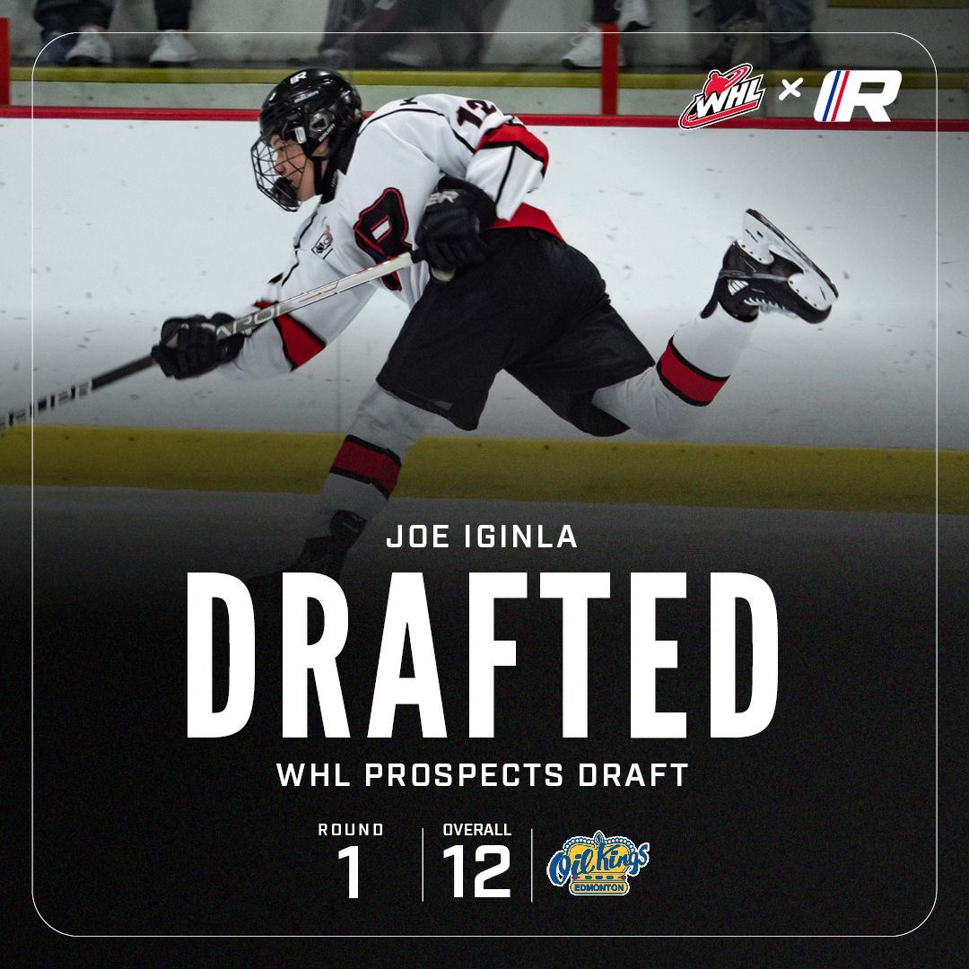 Joe Iginla RINK Hockey Academy Kelowna WHL Prospects Draft 2023