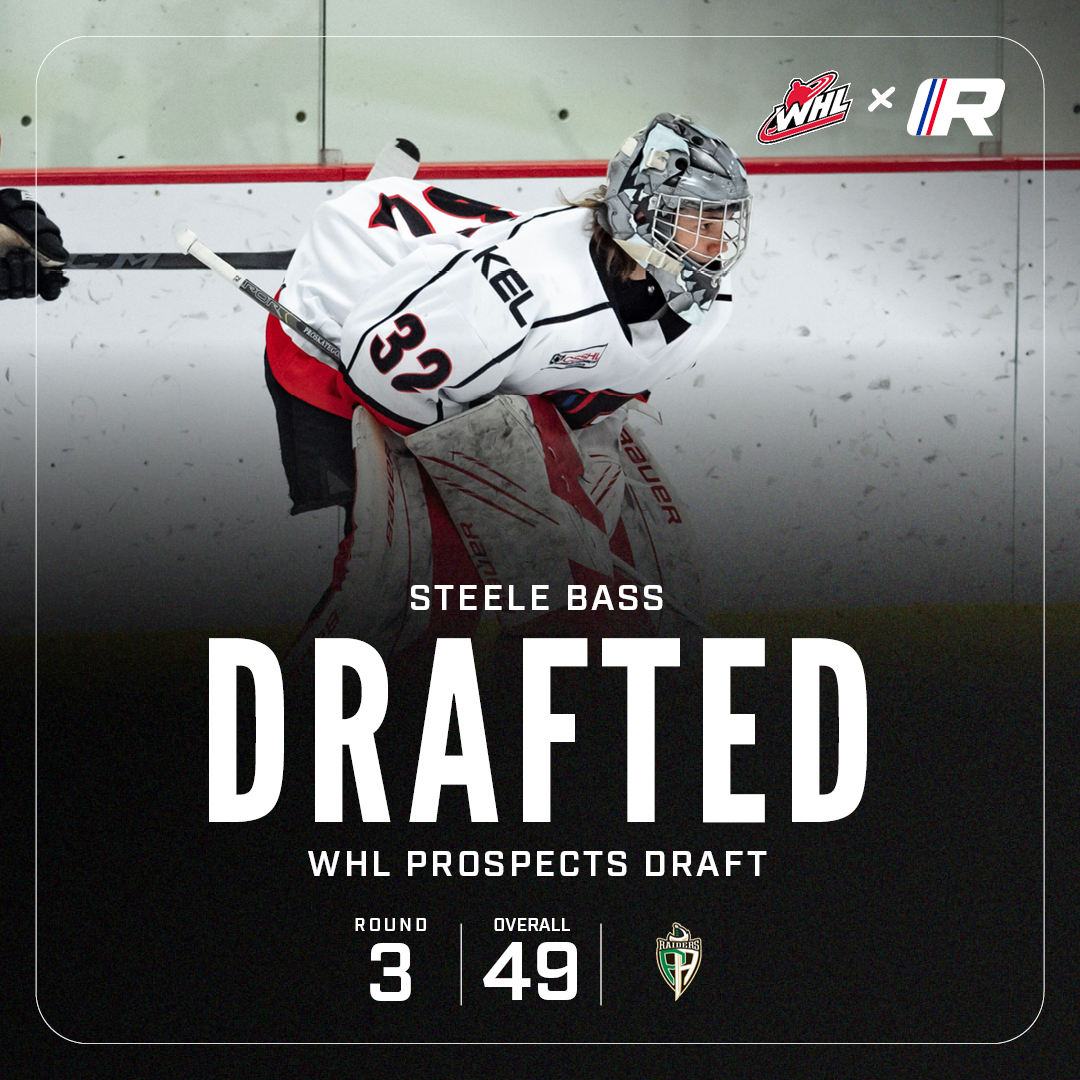 Steele Bass RINK Hockey Academy Kelowna WHL Prospects Draft 2023