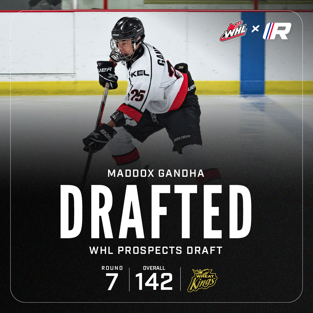 Maddox Gandha RINK Hockey Academy Kelowna WHL Prospects Draft 2023