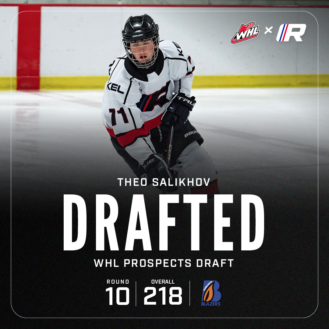 Theo Salikhov RINK Hockey Academy Kelowna WHL Prospects Draft 2023